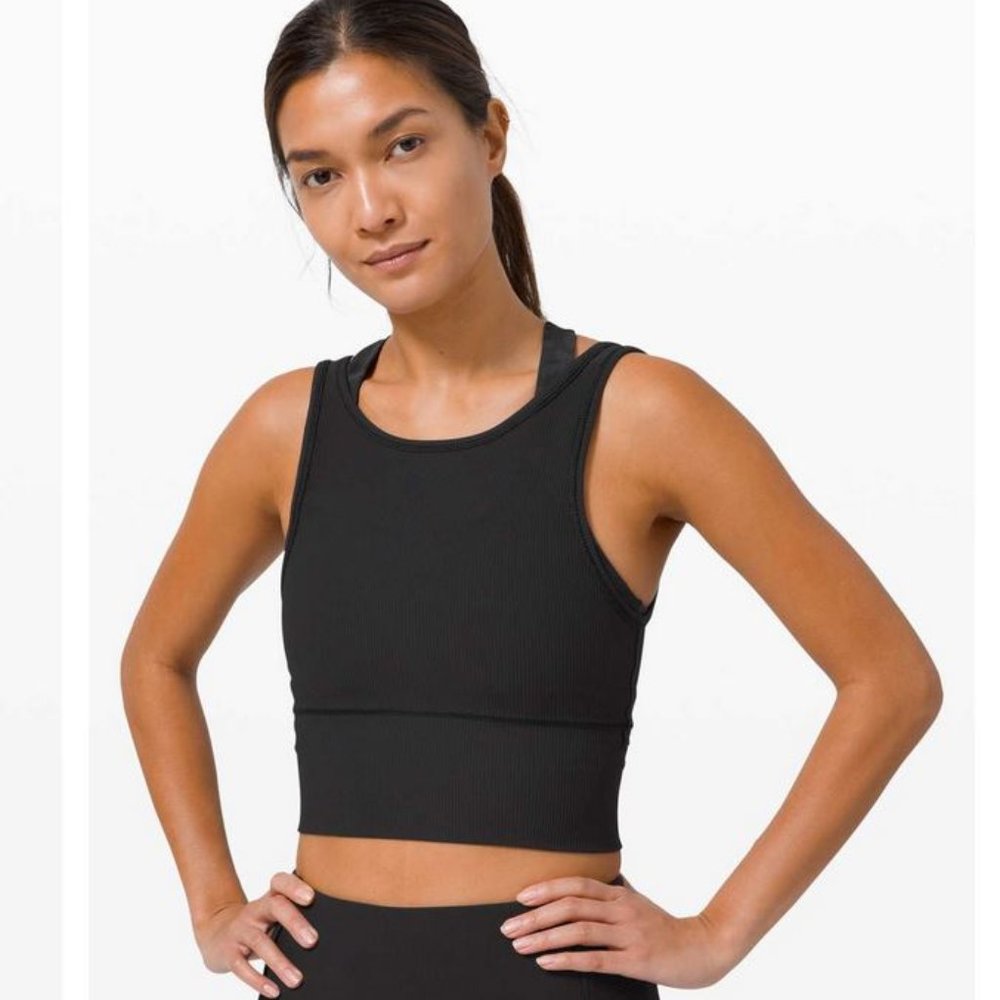 Lululemon Power Pivot Ribbed Tank Top Size 6